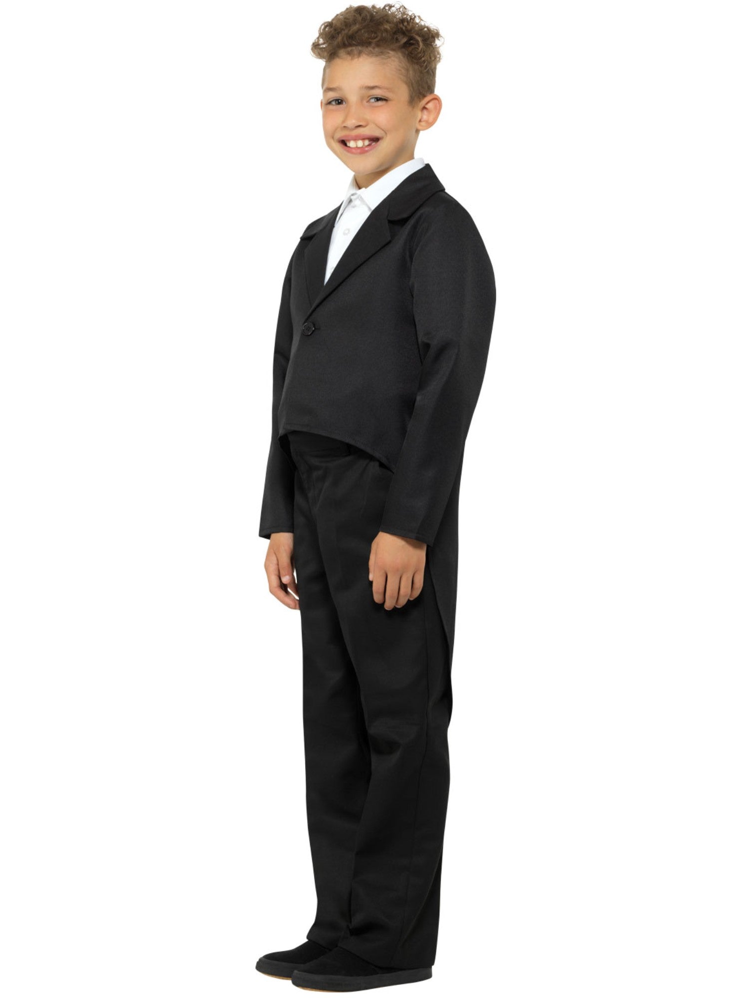 smiffys-fever-frack-jacke-schwarz-kinder-s-4-6-zirkus image 3