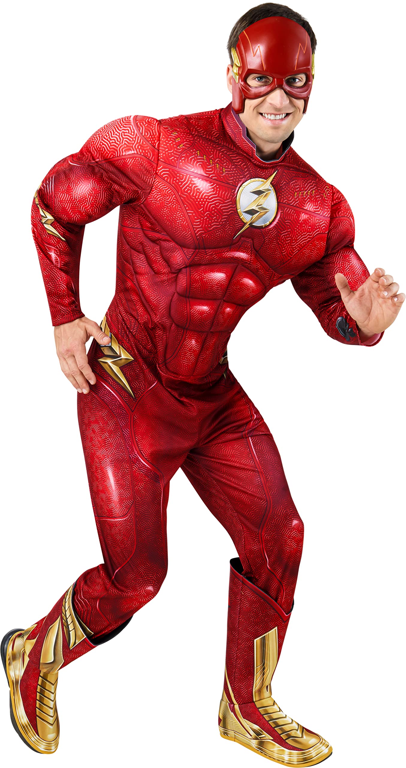 rubies-deluxe-flash-movie-kost-m-l-overall-maske image 5