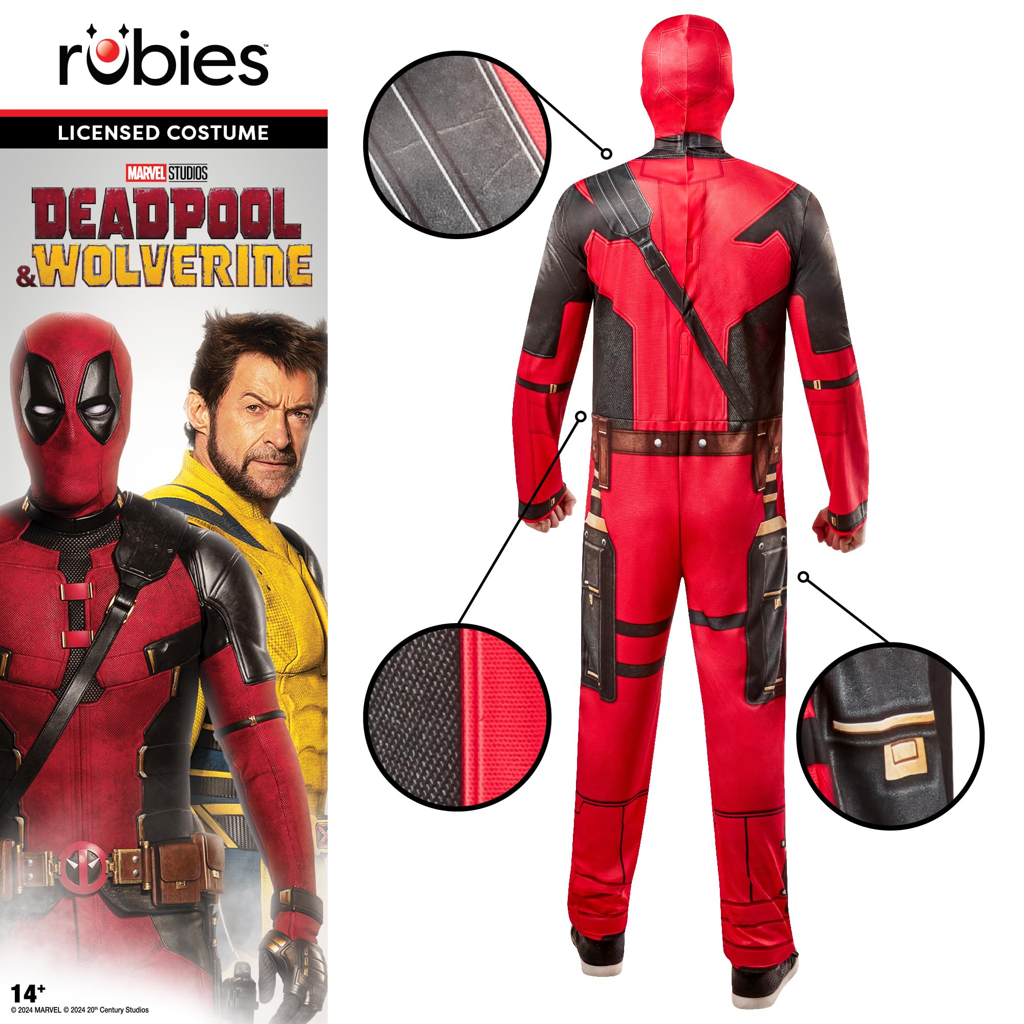 rubie-s-deluxe-marvel-deadpool-kost-m-erwachsene-overall-gr-e-l image 4