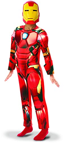 rubies-deluxe-iron-man-kost-m-kinder-m-5-6-jahre-105-116cm image 3