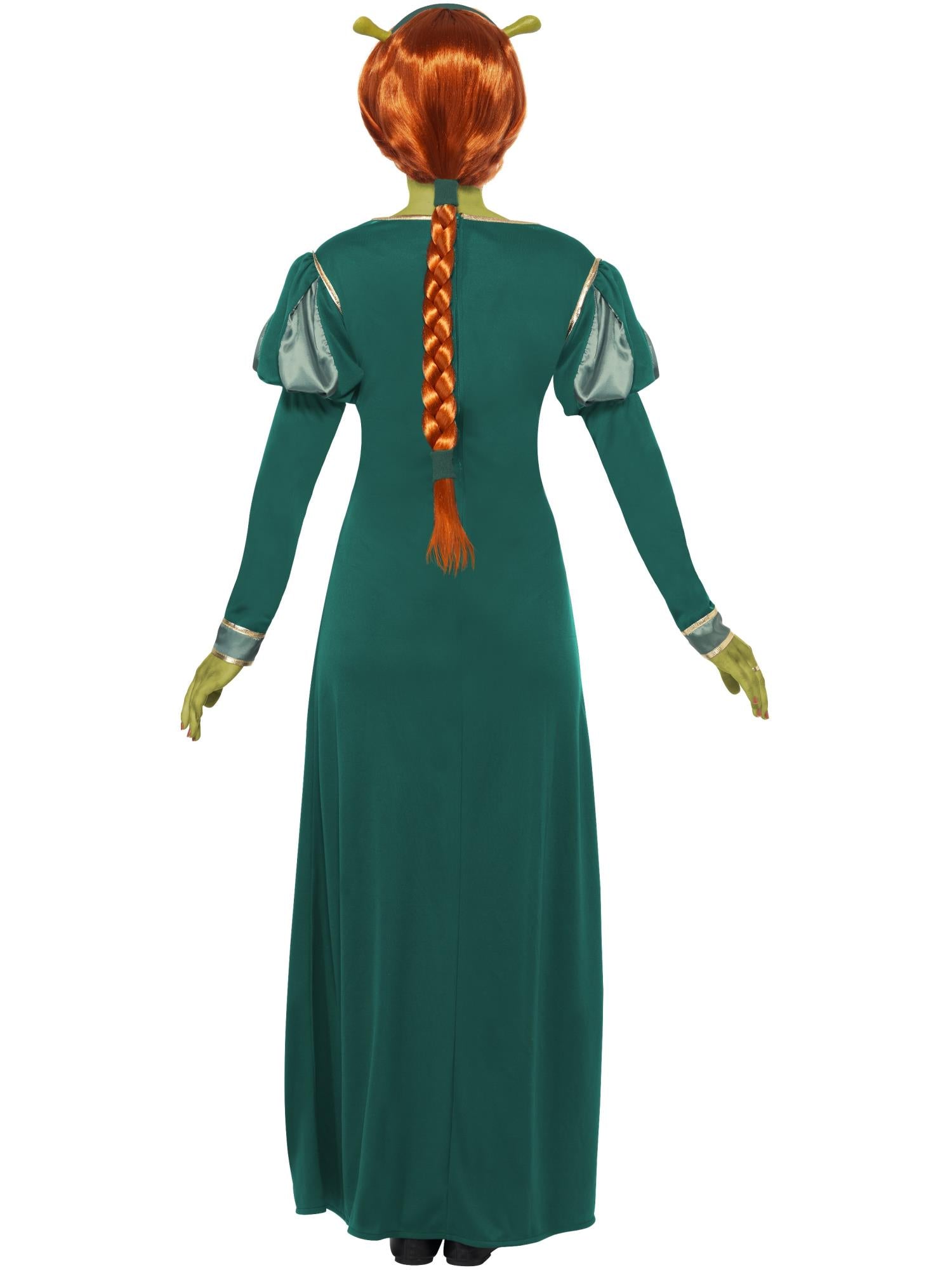 smiffys-fever-shrek-fiona-kost-m-kleid-per-cke-gr-n-m image 2