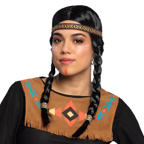 boland-kewanee-indianer-per-cke-schwarz-mit-z-pfen-und-stirnband image 6