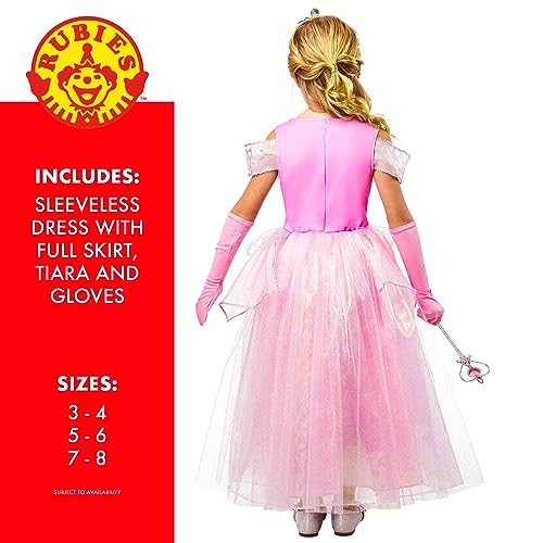 rubie-s-deluxe-pink-princess-prinzessinkost-m-l-7-8-jahre image 8