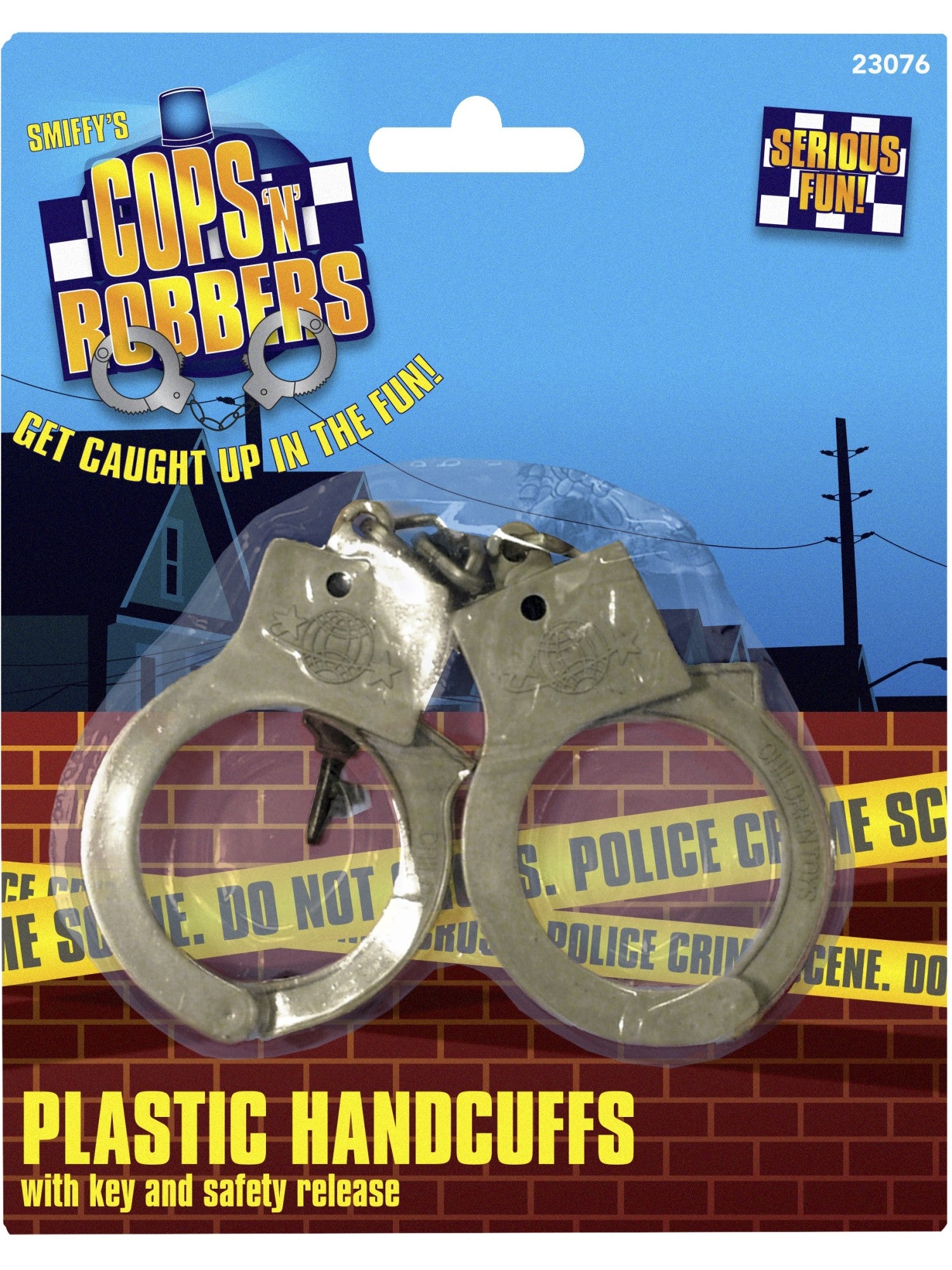 smiffys-fever-plastic-handcuffs-handschellen-silber image 3