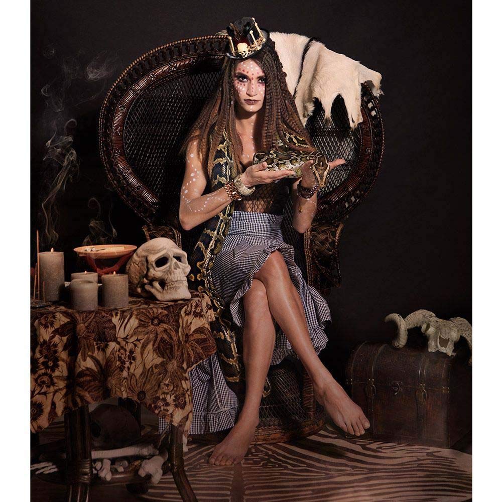 boland-headwear-haarreif-voodoo-freda-halloween-schwarz image 2