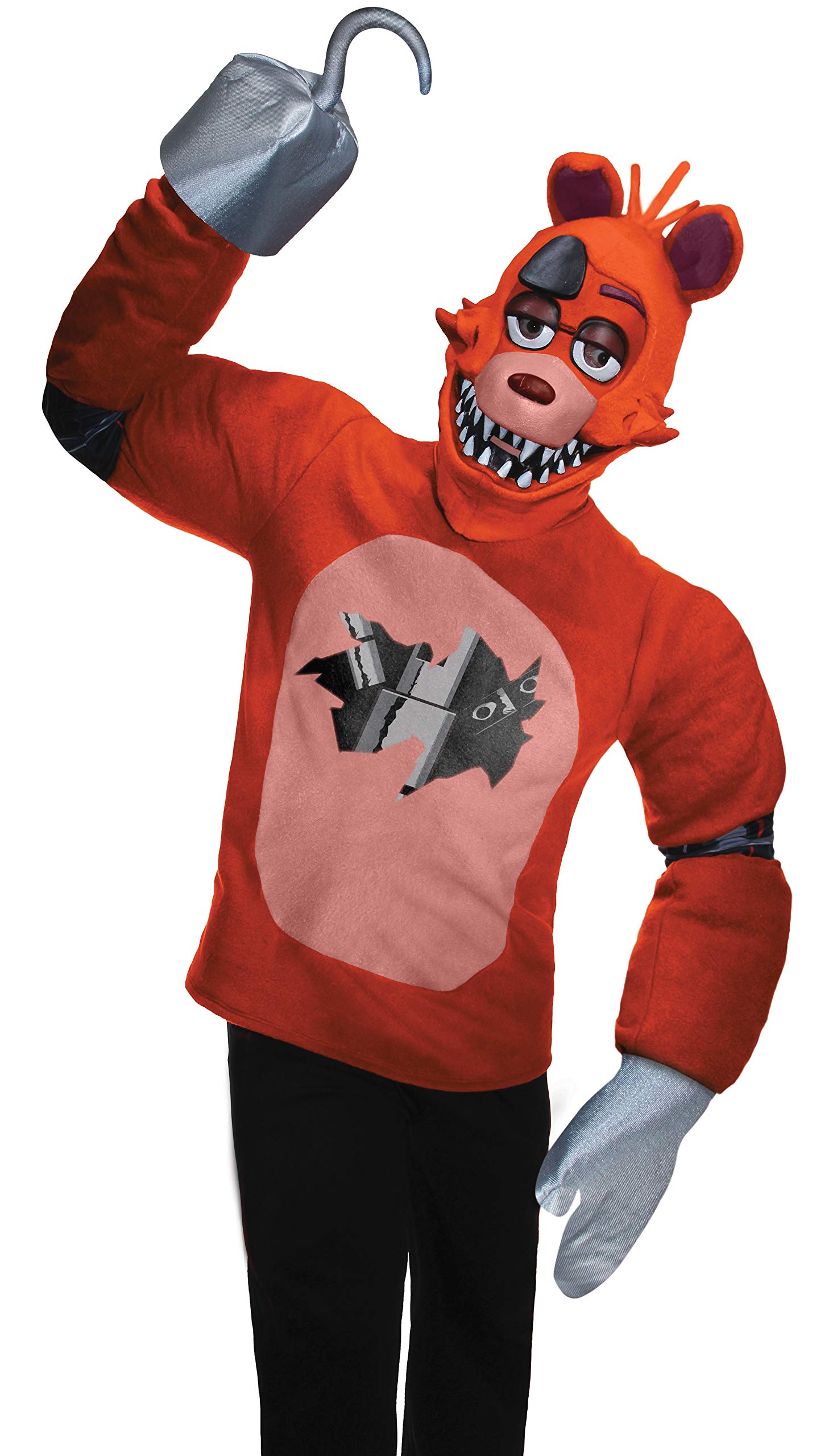 rubie-s-deluxe-foxy-kost-m-fnaf-herren-rot-einheitsgr-e image 1