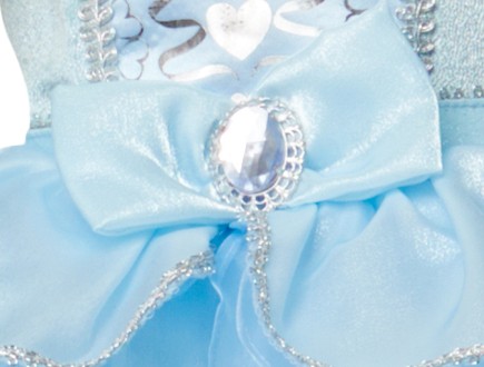 rubies-blaue-prinzessin-kost-m-luxus-t-ll-mit-tiare image 3
