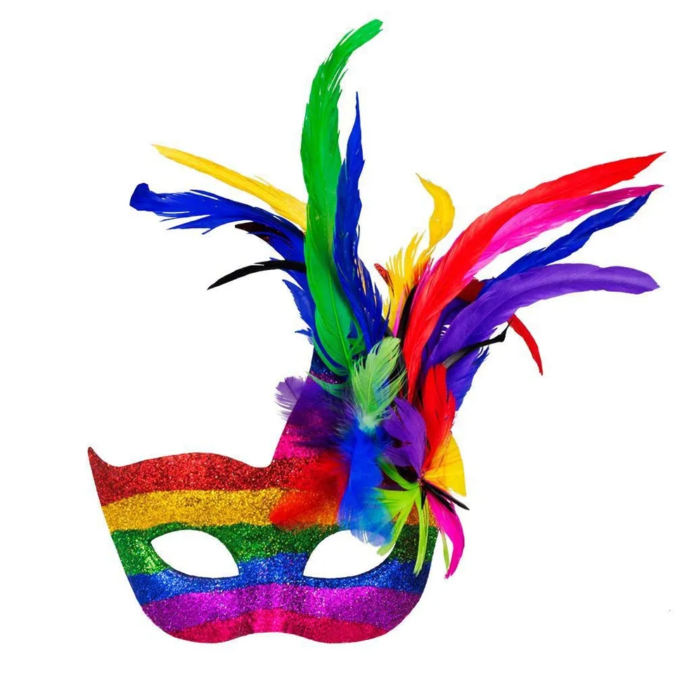 boland-masks-venezianische-augenmaske-regenbogen-maskenball image 1