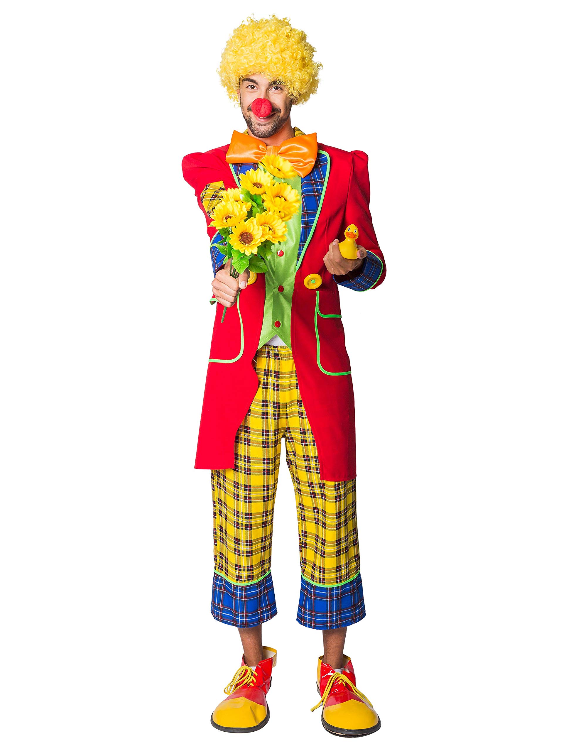 boland-accessories-clown-schuhe-xxl-paar-35-cm-bunt image 2