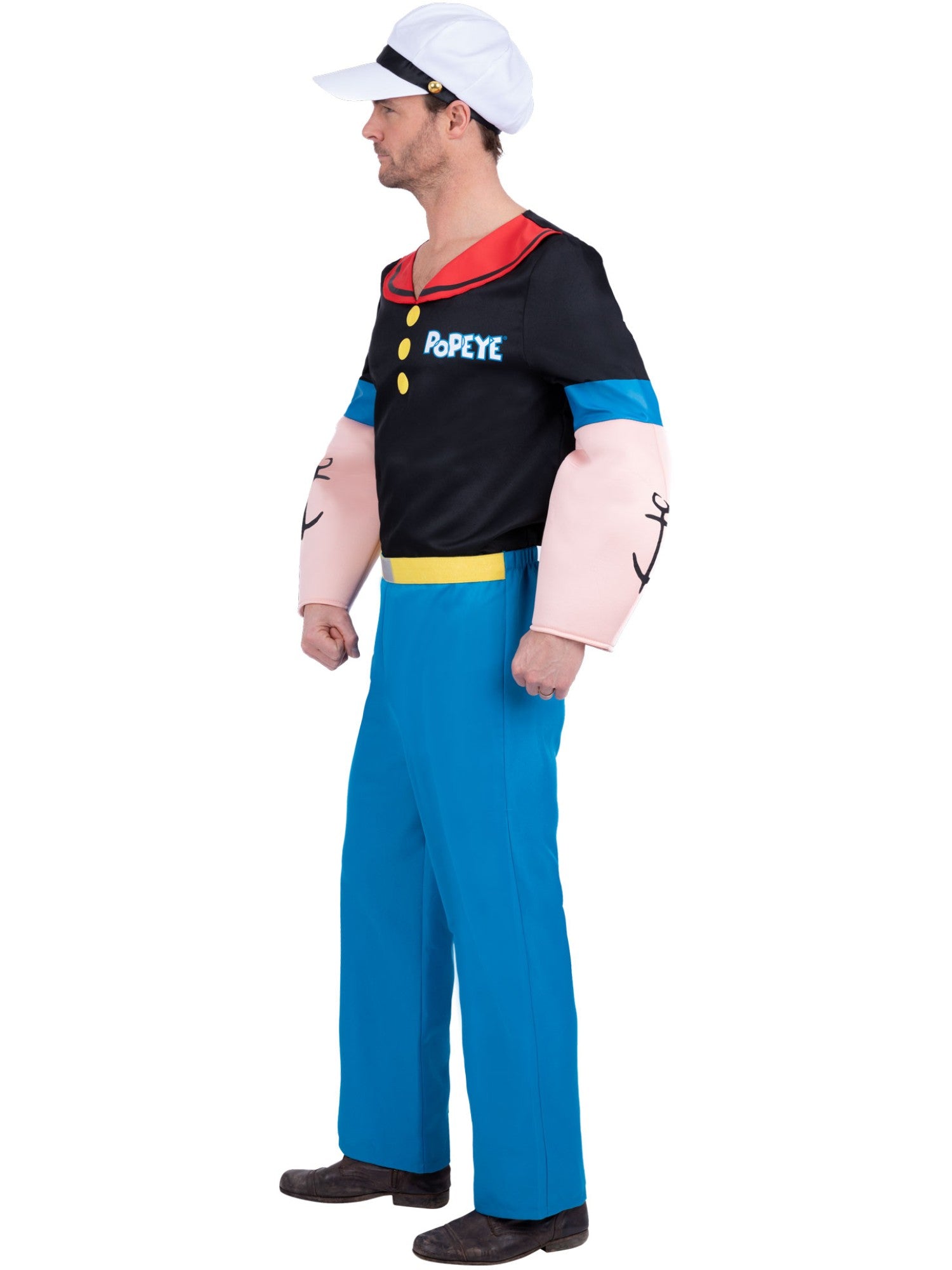smiffys-fever-popeye-kost-m-herren-l-mit-muskeloberteil image 3