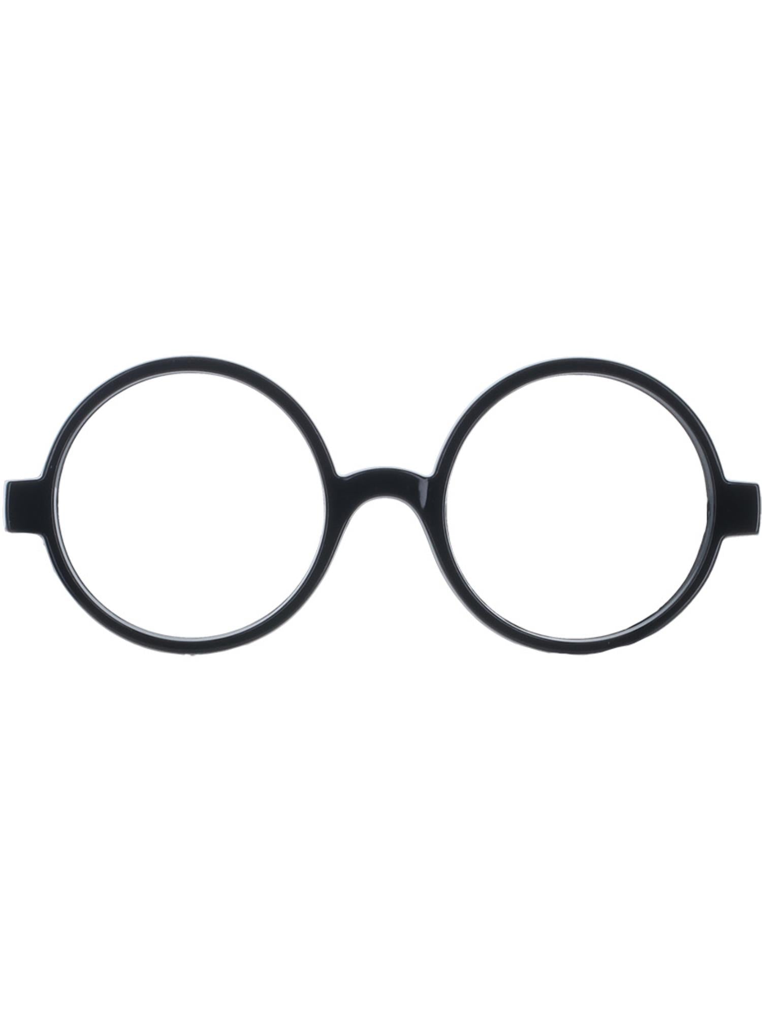 smiffys-schoolboy-brille-schwarz-rund-ohne-glaeser image 2
