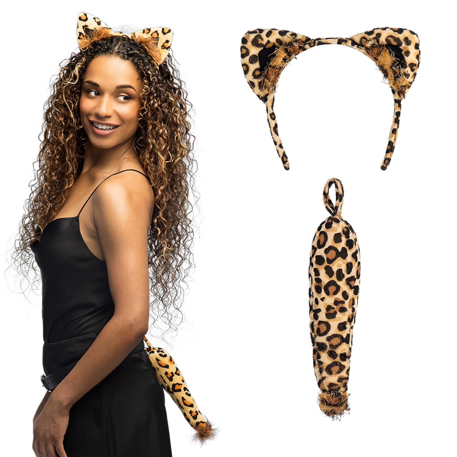boland-accessories-tier-set-zebra-haarreif-schwanz-2-teilig image 6