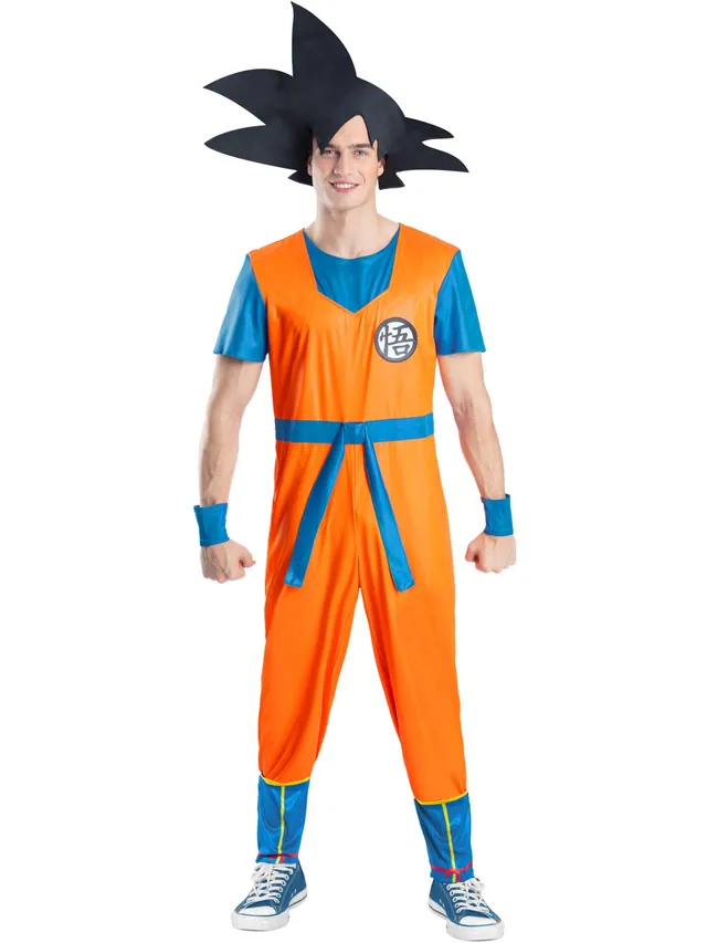 smiffys-fever-dragon-ball-z-goku-kost-m-herren-orange image 1