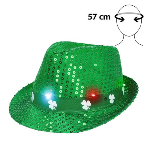 boland-44934-led-hut-kleeblatt-fedora-gr-n-pailletten image 8