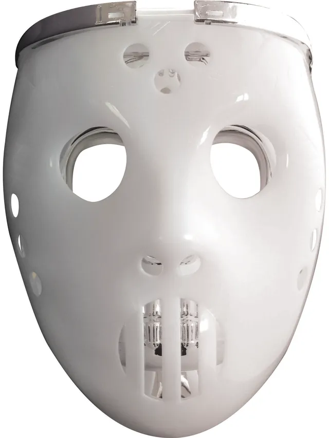 rubies-halloween-maske-skelett-hockey-led-2in1 image 1