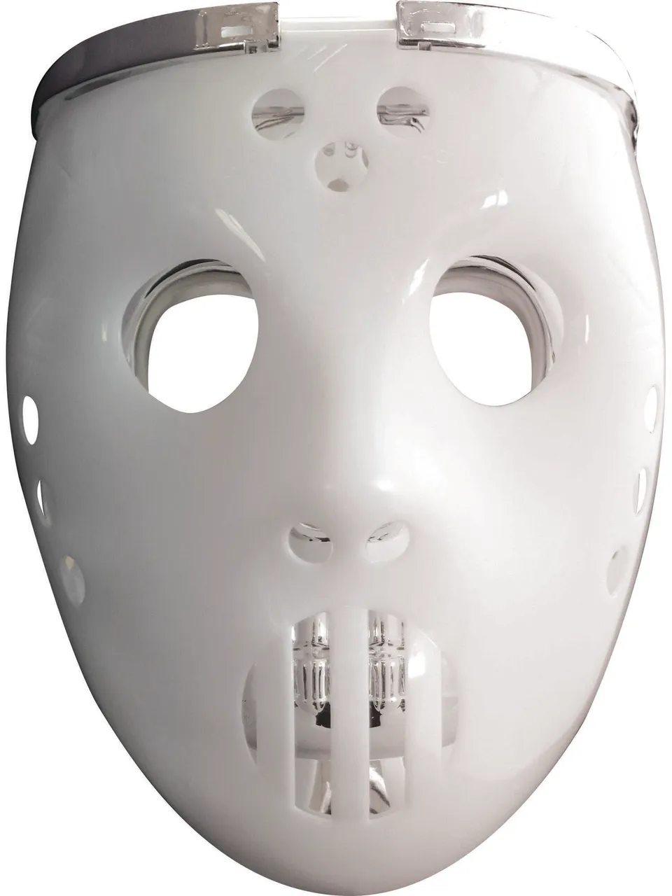 rubies-halloween-maske-skelett-hockey-led-2in1 image 1