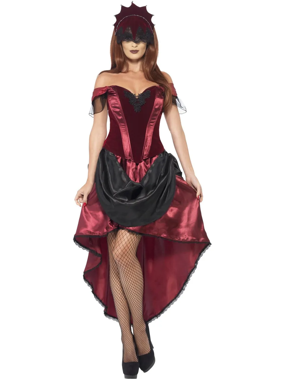 smiffys-fever-venetian-temptress-kost-m-rot-gr-m-12-14 image 1