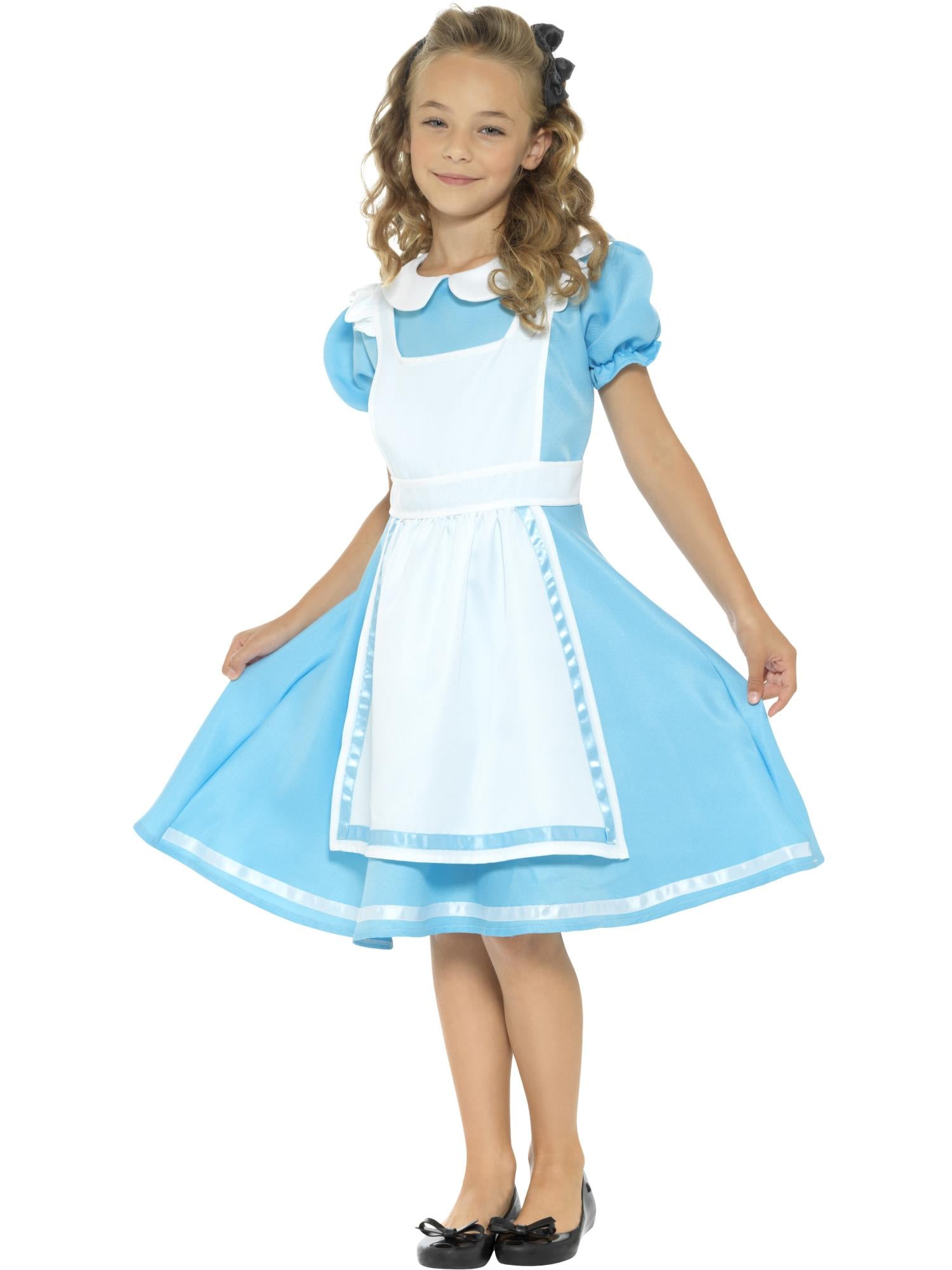 smiffys-fever-wunderland-prinzessin-kost-m-blau-m-7-9 image 1