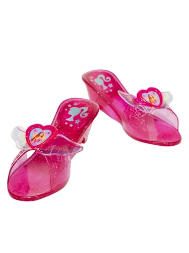 rubie-s-deluxe-barbie-prinzessin-schuhe-rosa-kinder-mit-absatz image 5
