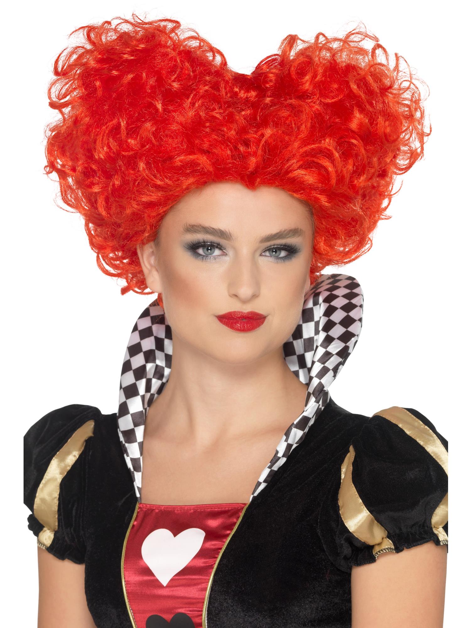 smiffys-fever-heart-wig-herzk-nigin-per-cke-rot-damen image 1