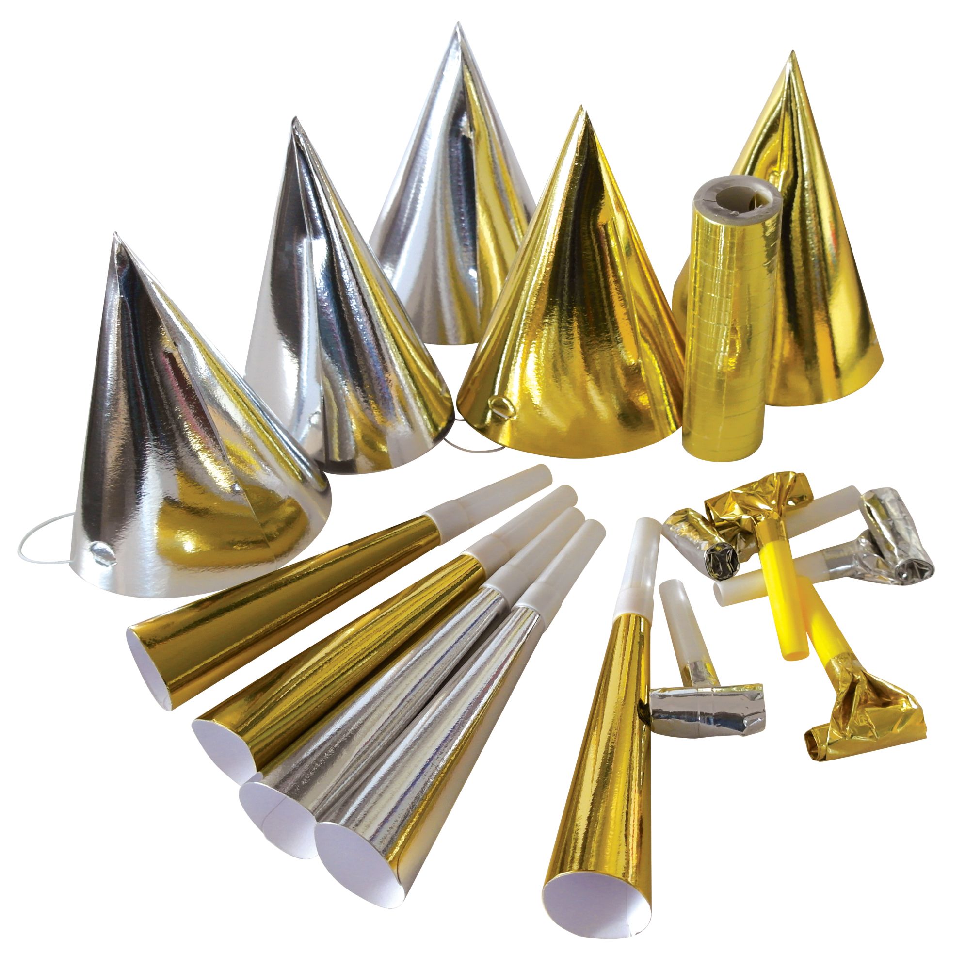 rubies-party-set-5-personen-gold-silber image 1