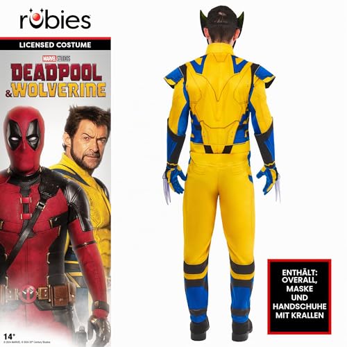 rubie-s-deluxe-wolverine-kost-m-gr-l-marvel-herren image 8