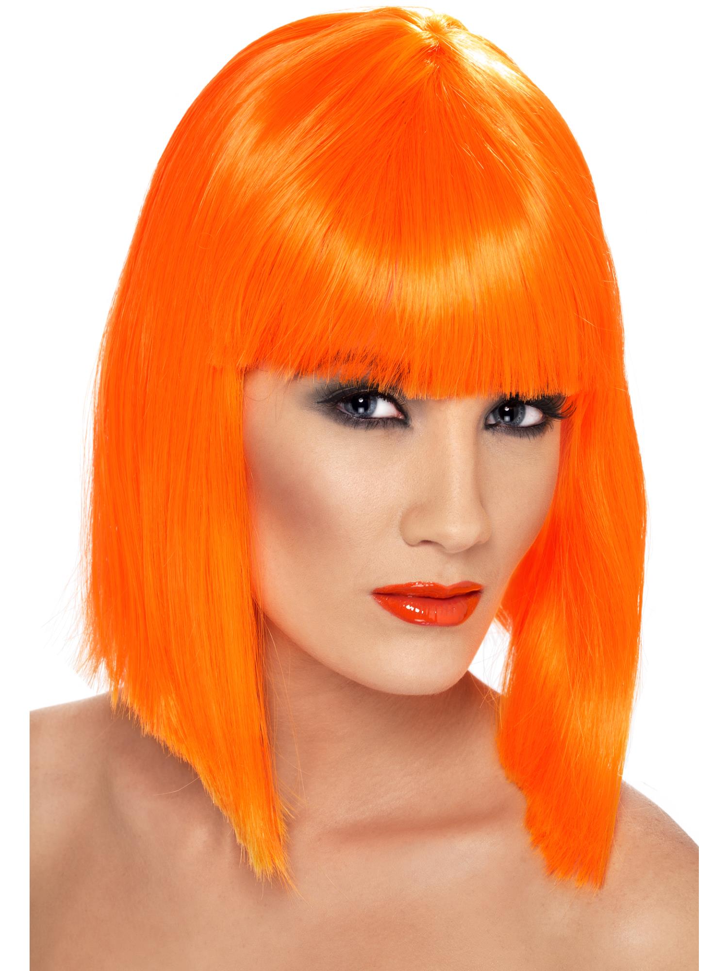 smiffys-glam-bob-per-cke-neongr-n-mit-pony image 8