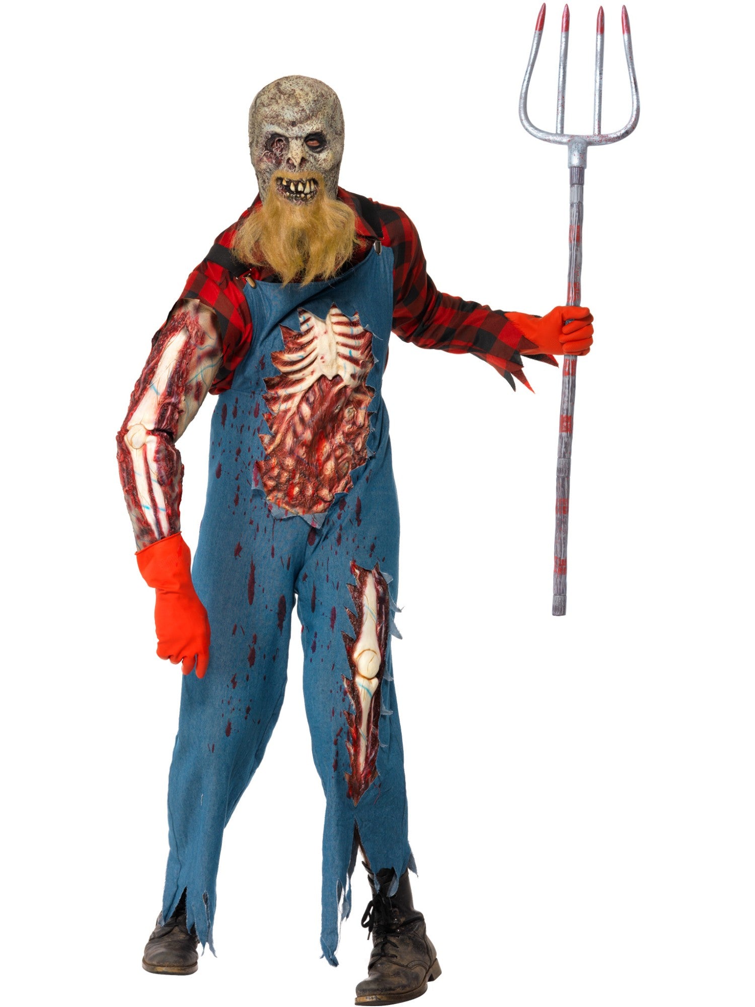 smiffys-fever-mistgabel-blutig-5-teilig-halloween image 3