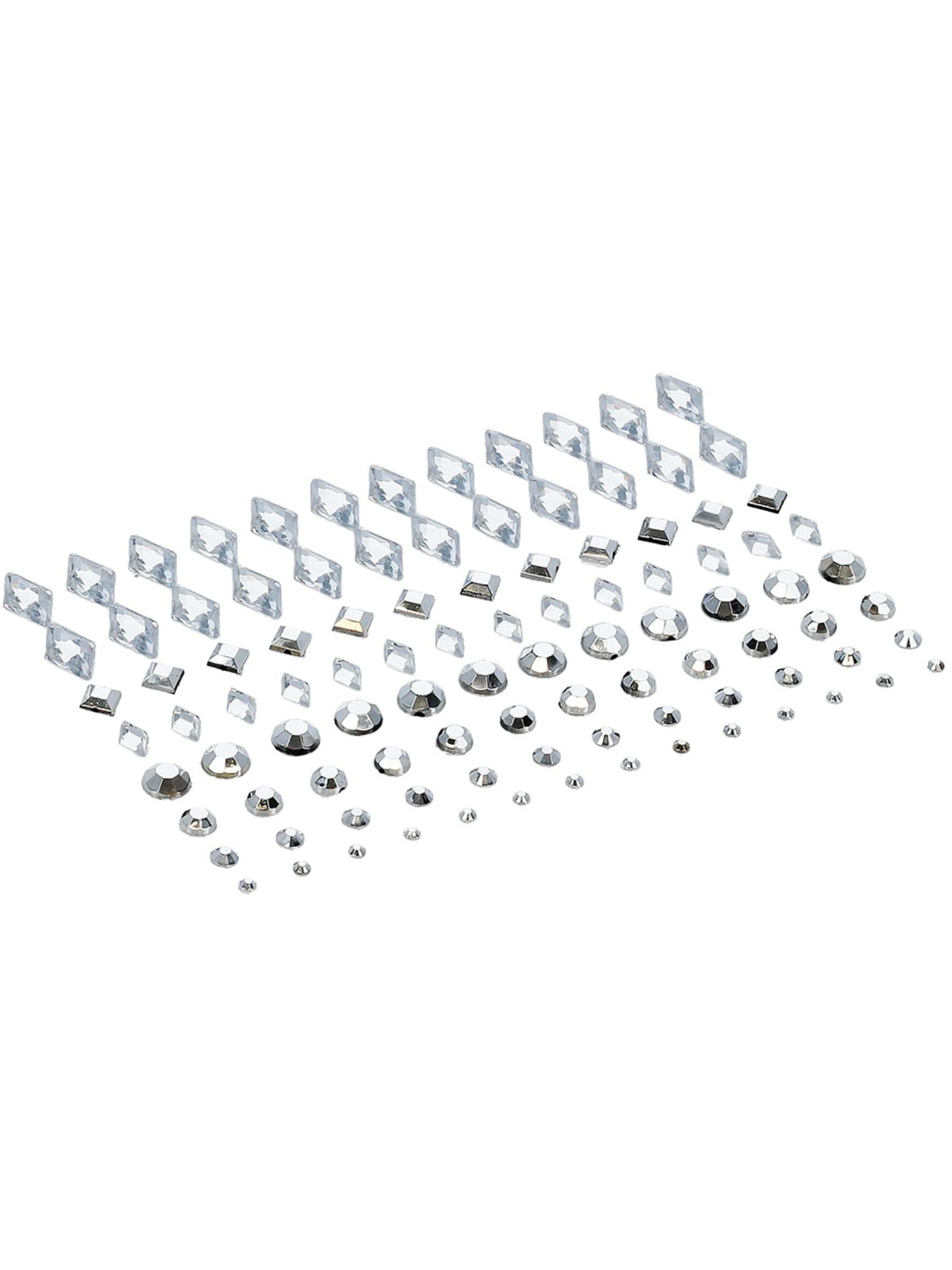 smiffys-fever-jewel-face-gems-silber-gesichtssteine-100-st-ck image 3