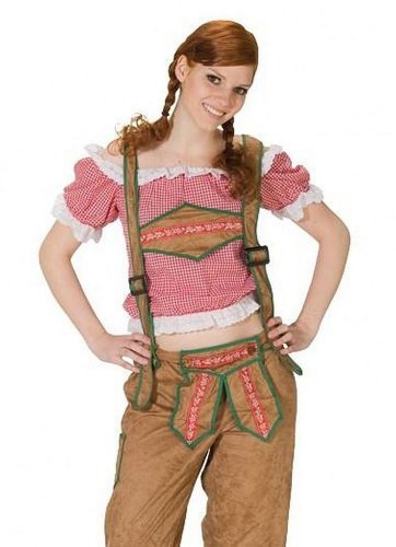 rubie-s-deluxe-karierte-trachtenbluse-rot-wei-gr-40 image 2