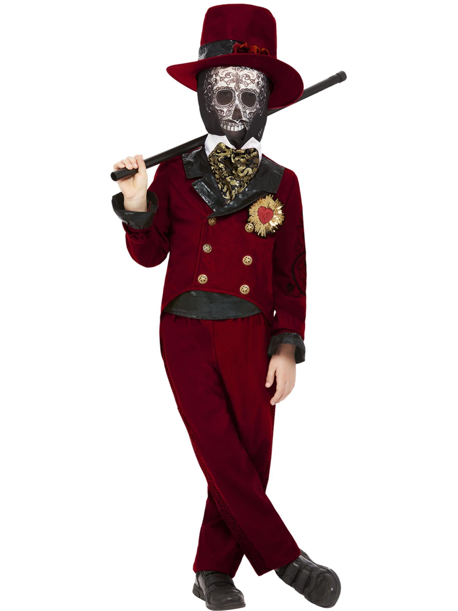 smiffys-fever-sacred-heart-groom-kost-m-burgund-4-6 image 1