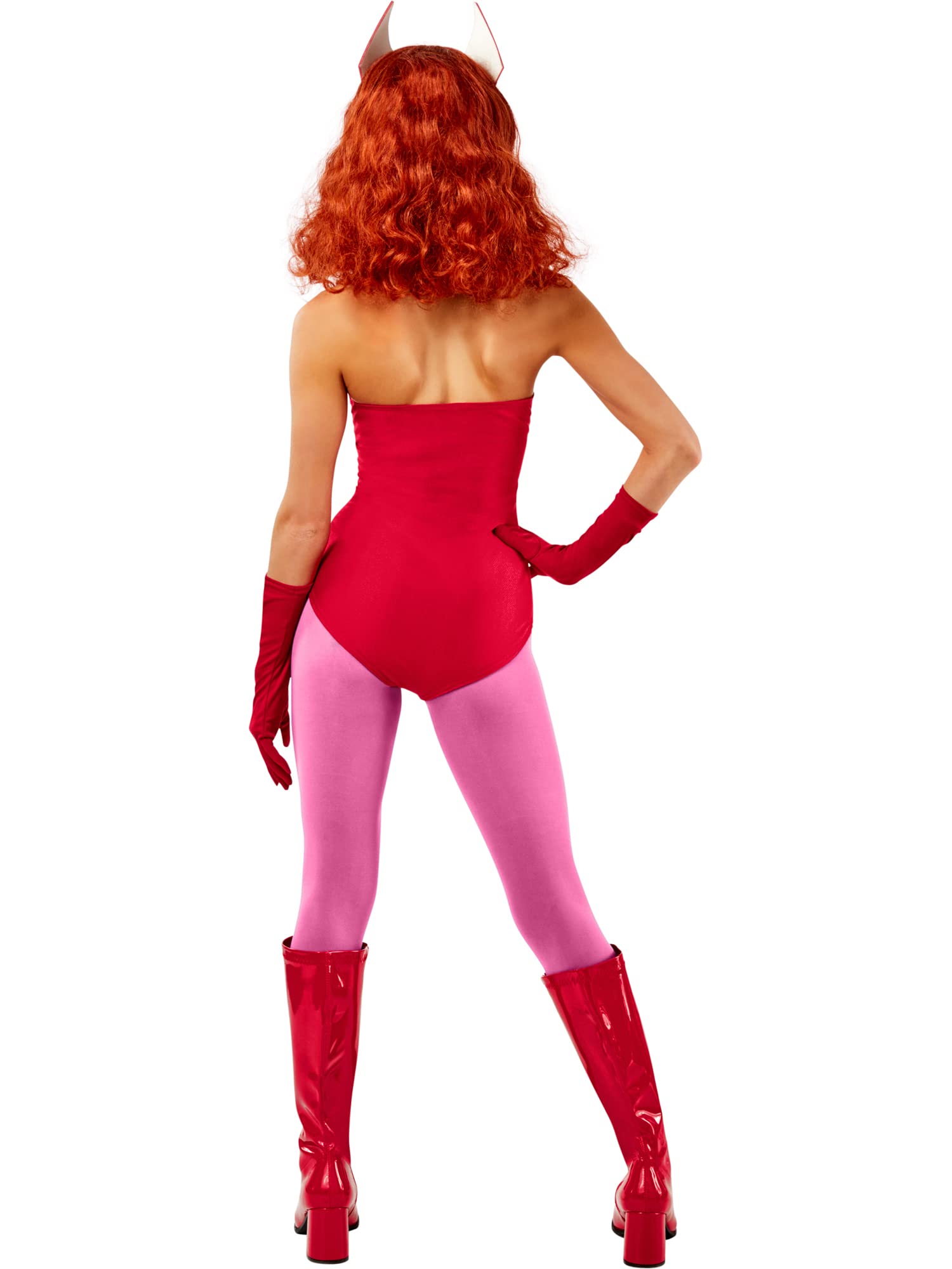 rubie-s-deluxe-wanda-damenkost-m-s-rot-marvel image 2
