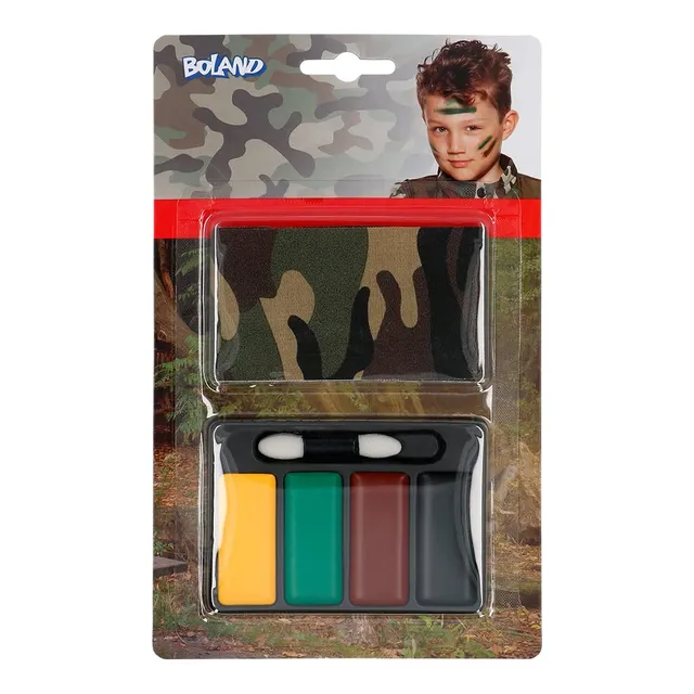 boland-masks-aqua-schminkset-soldat-wasserbasiert image 1
