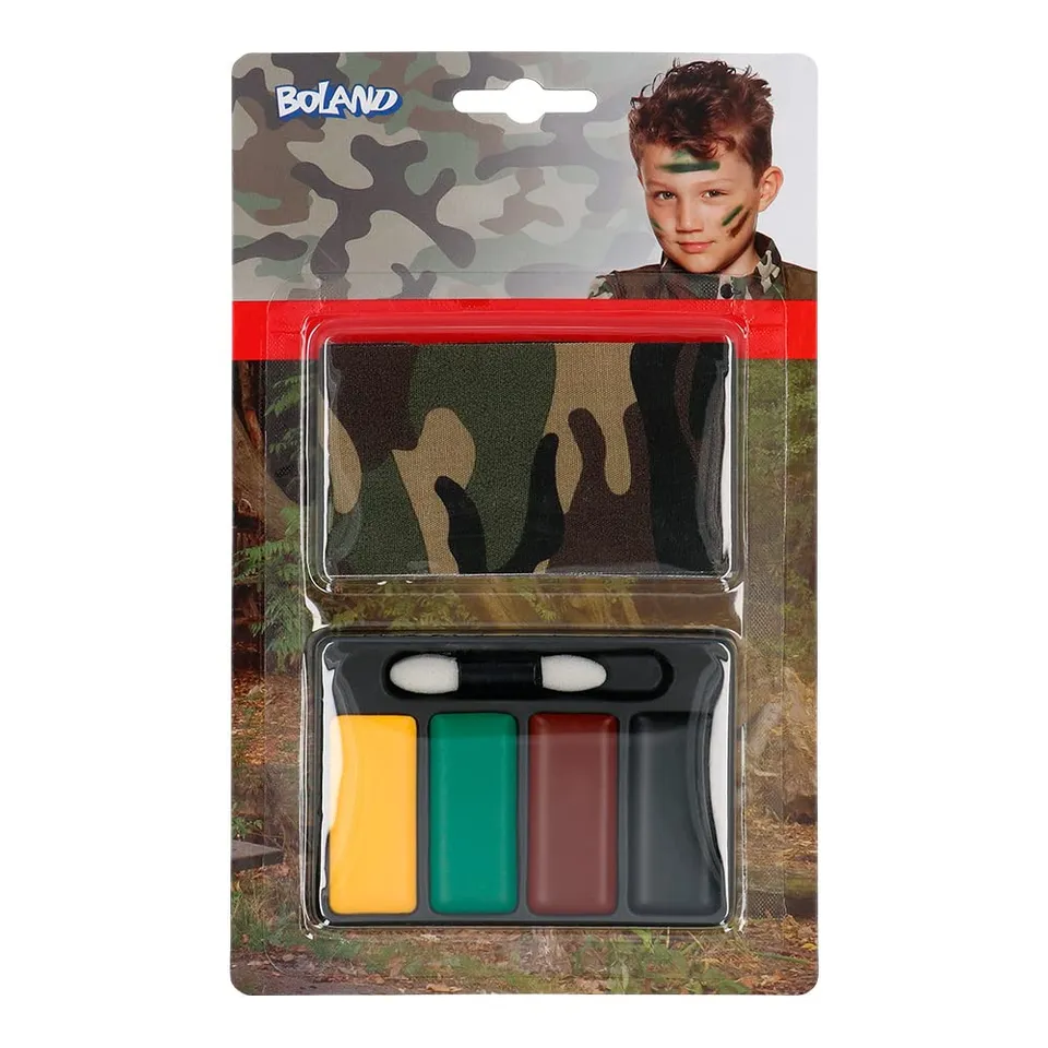 boland-masks-aqua-schminkset-soldat-wasserbasiert image 1
