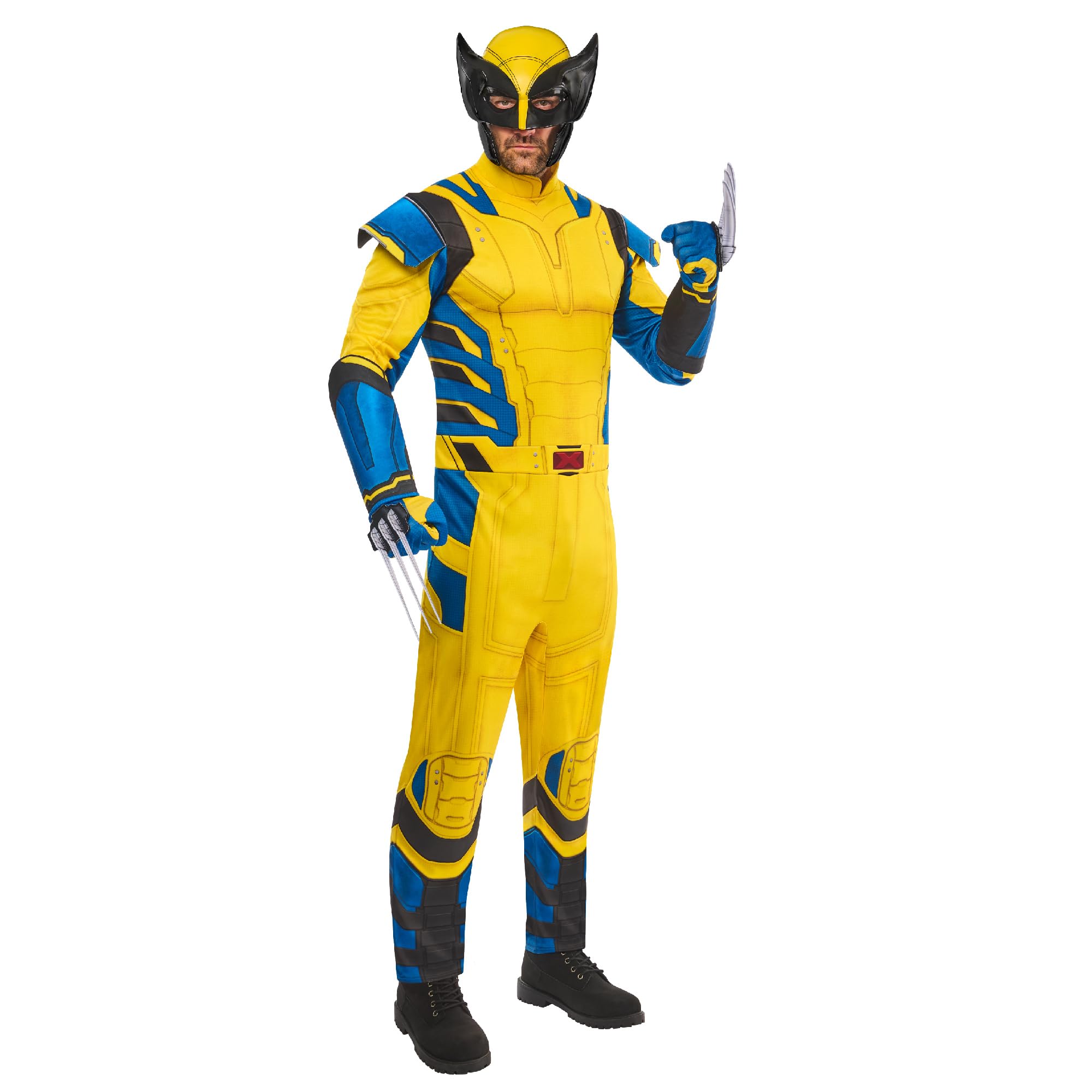 rubie-s-deluxe-wolverine-kost-m-gr-l-marvel-herren image 1
