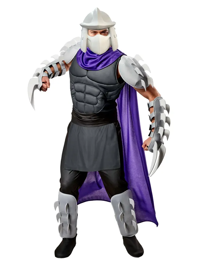rubie-s-deluxe-tmnt-shredder-kost-m-gr-e-l-mit-cape image 1