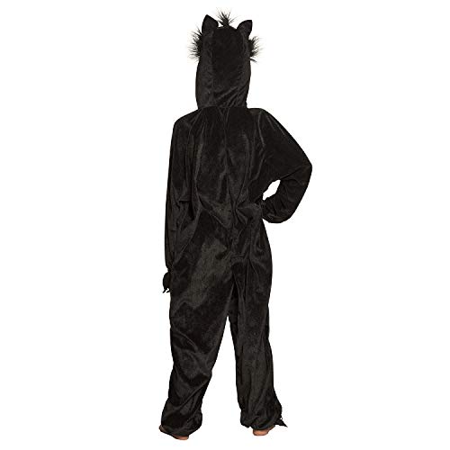 boland-88233-kinderkost-m-katze-140-cm-pl-sch-overall-schwarz-rosa image 5