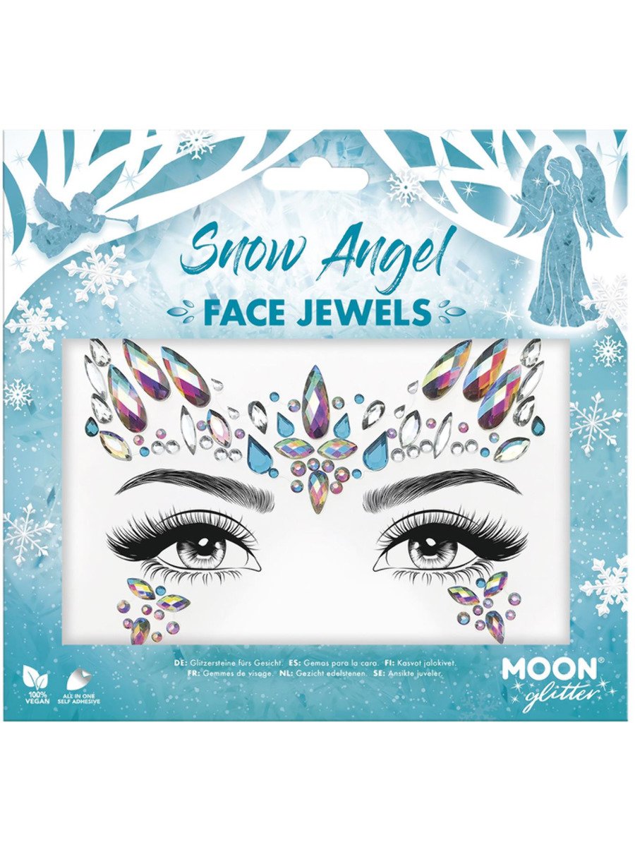 moon-glitter-face-jewels-snow-angel-schmuckstein image 1
