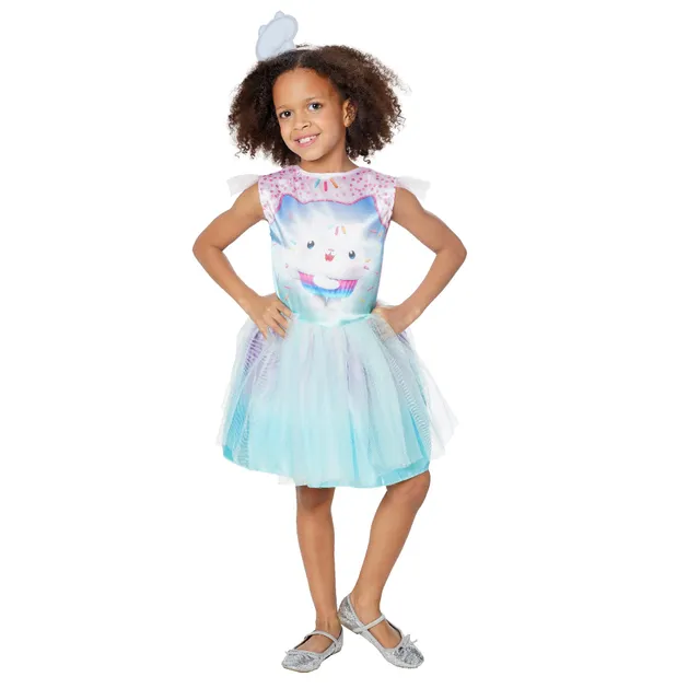 rubie-s-deluxe-cakey-cat-tutu-kleid-kinder-3-5-jahre-rosa image 1