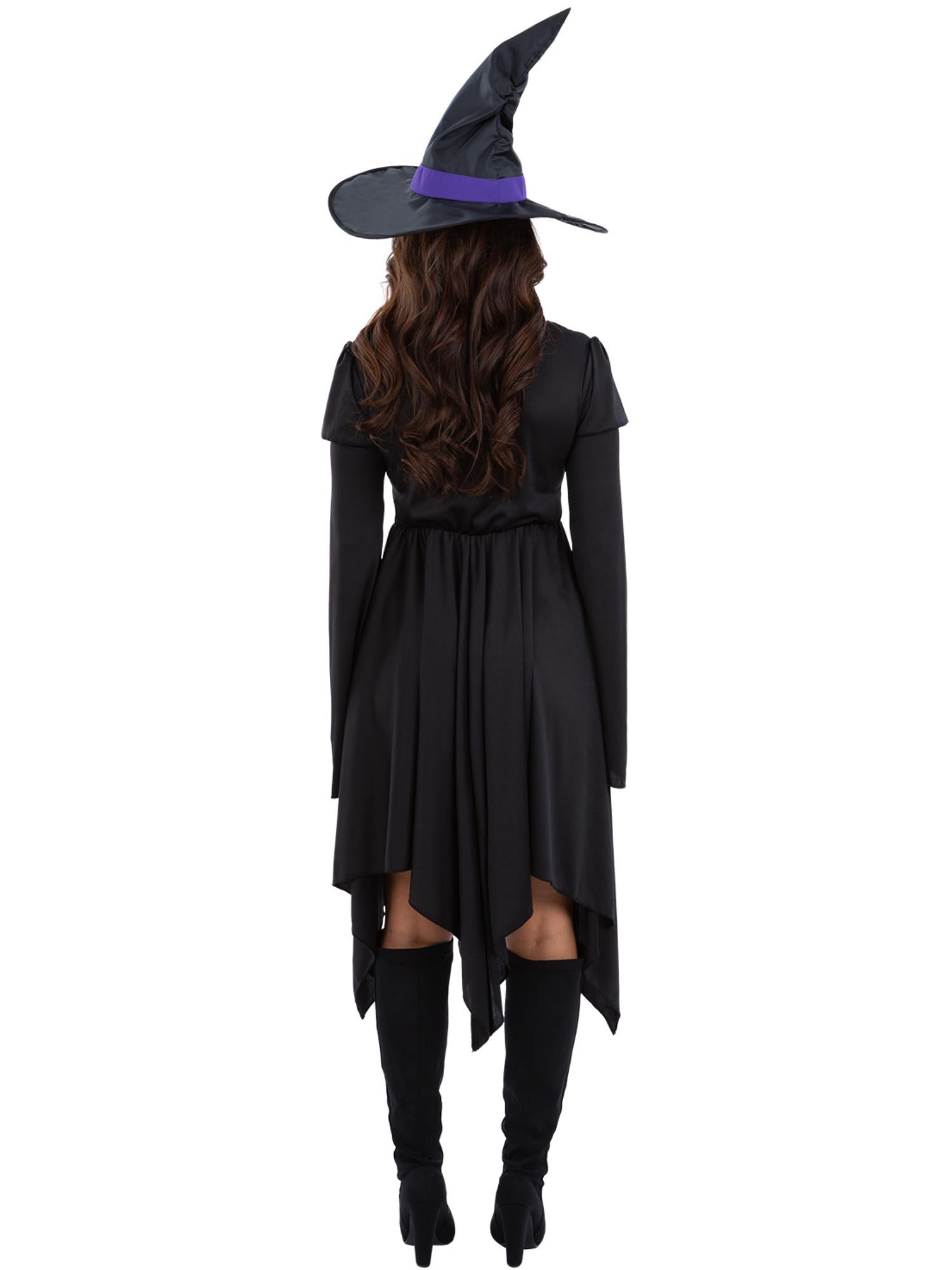 smiffys-fever-practical-spell-hexenkost-m-schwarz-lila-hut image 2