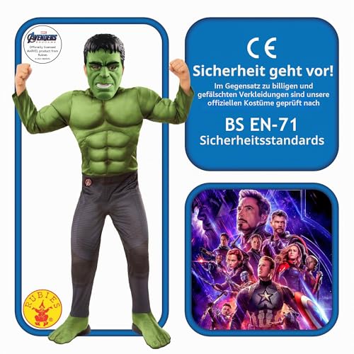 rubie-s-deluxe-hulk-endgame-kinderkost-m-m-5-7-jahre image 8