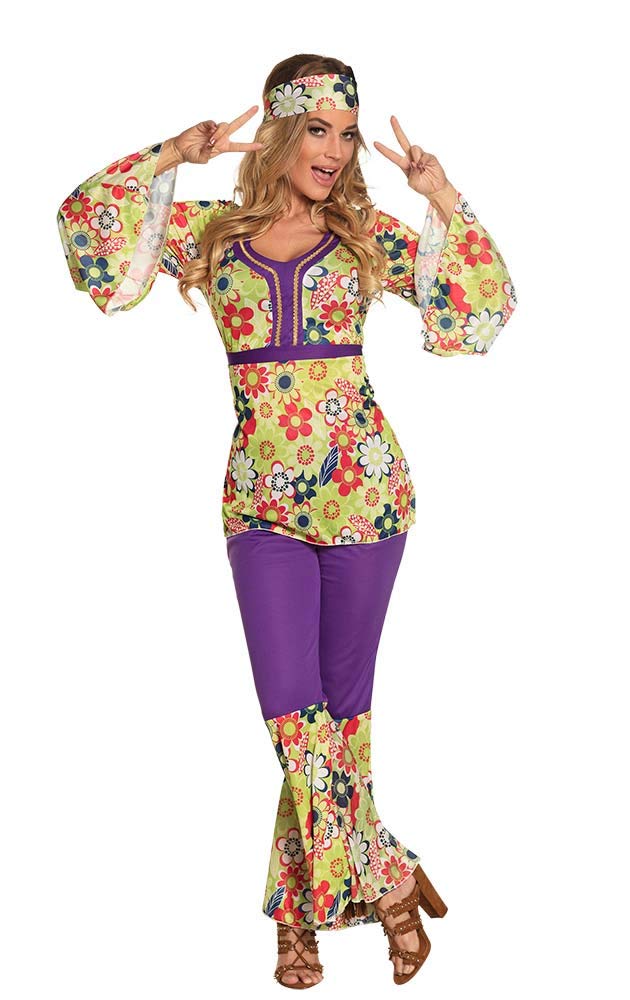 boland-costumes-hippie-lady-kost-m-damen-70er-jahre image 1