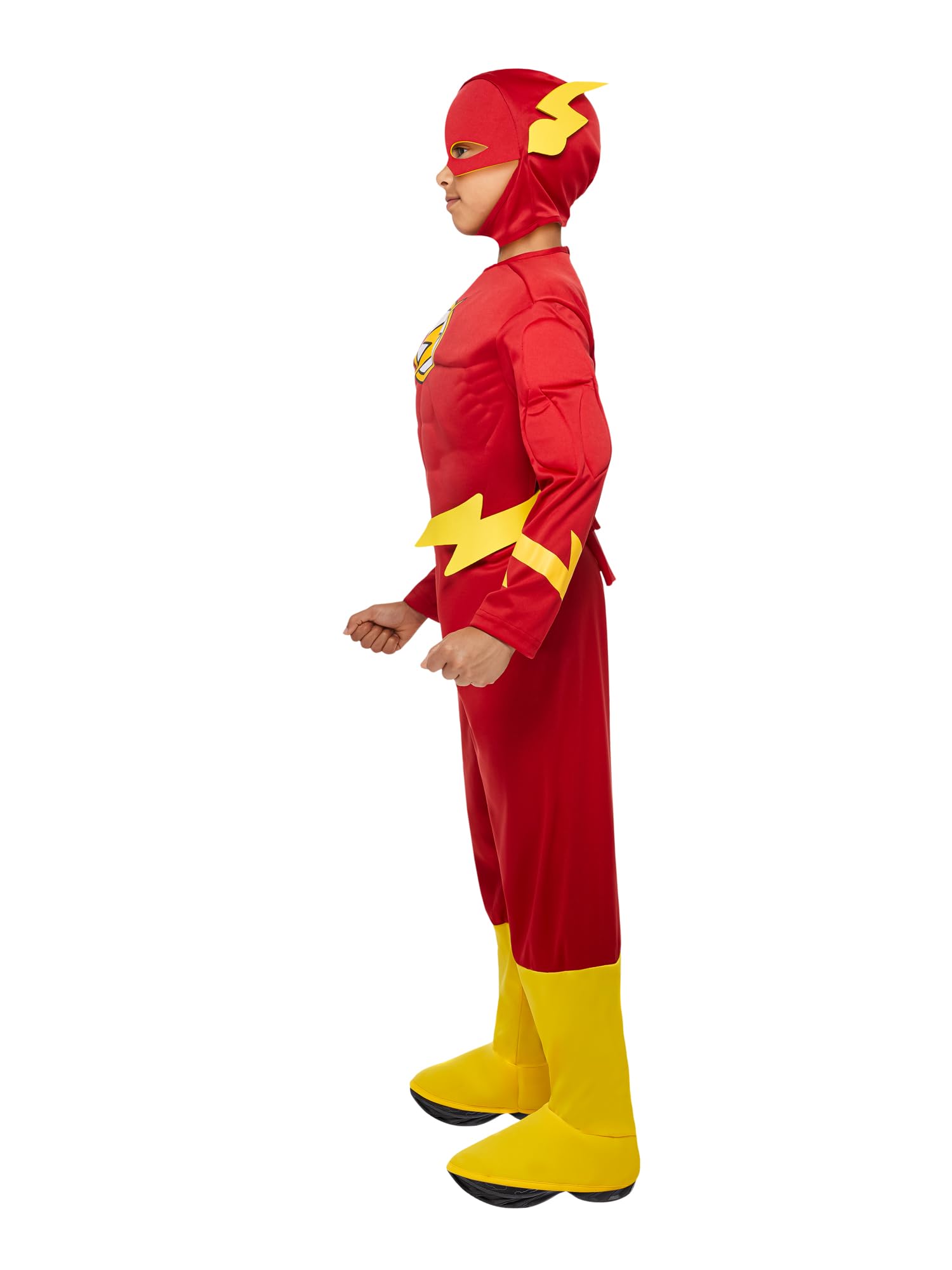rubie-s-deluxe-the-flash-kinderkost-m-rot-mit-maske image 3