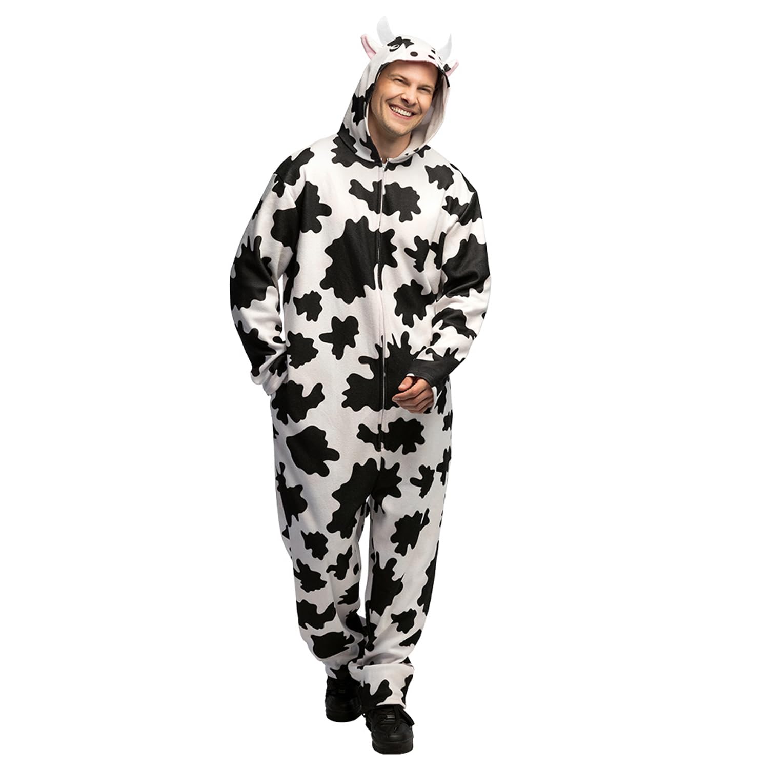 boland-kuh-kost-m-unisex-1-75m-overall-kapuze-schwarz-wei image 5