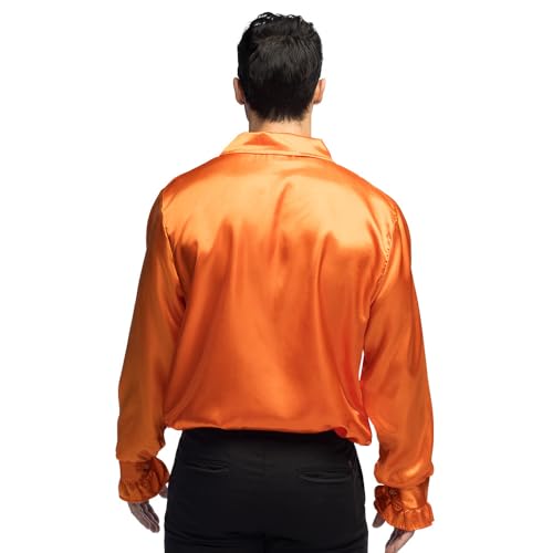 boland-disco-hemd-orange-herren-50-52-r-schen-shirt image 7