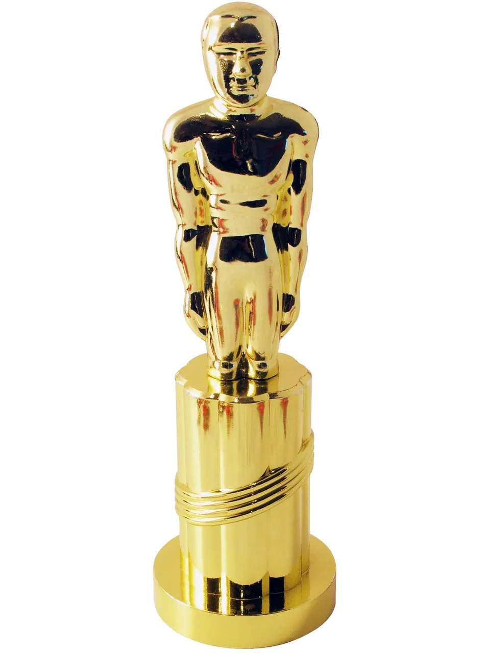 smiffys-fever-award-statue-plastik-troph-e-gold-23-7-cm image 1