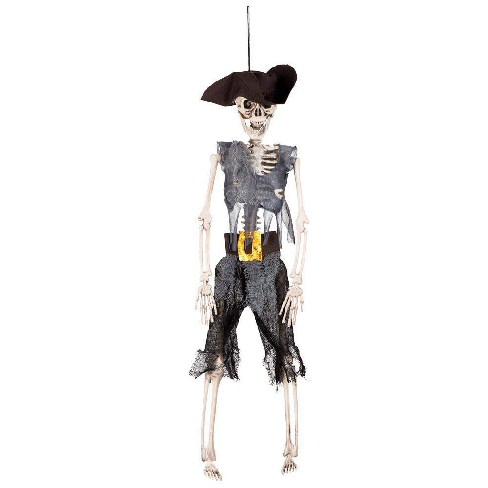 boland-halloween-skelett-pirat-deko-40-cm-figur image 1