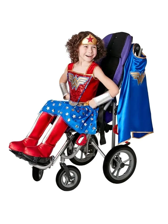 smiffys-fever-wonder-woman-kost-m-m-dchen-adaptiv-m image 1