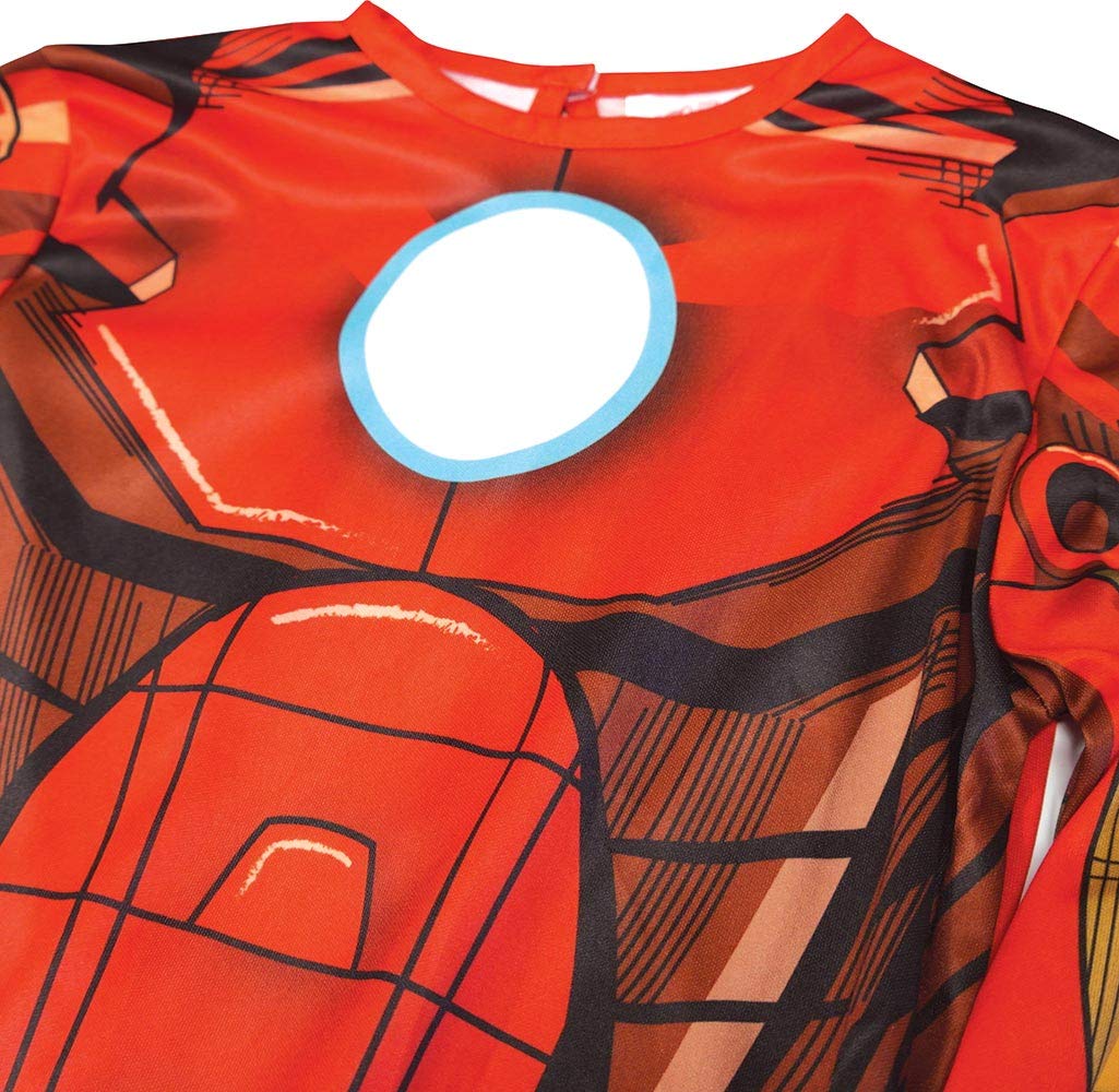 rubie-s-deluxe-avengers-iron-man-kost-m-7-8-jahre-overall-maske image 2