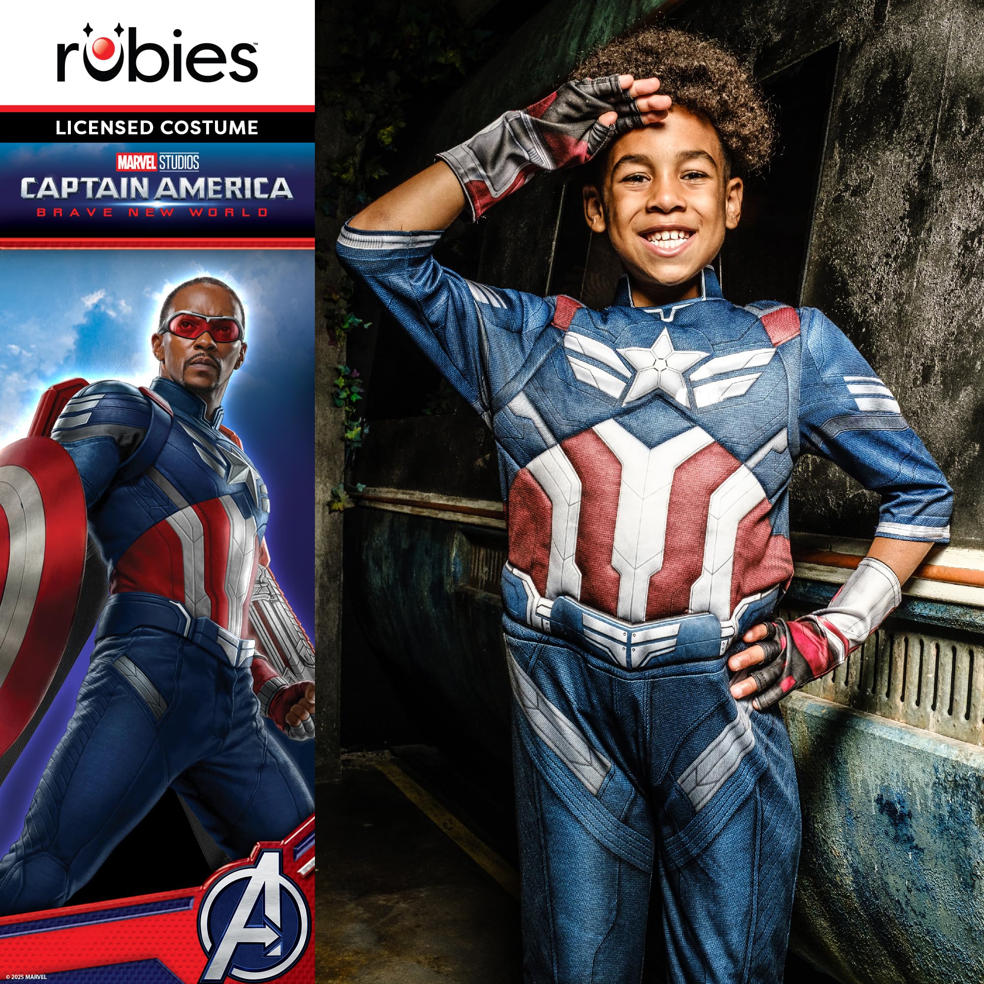 rubie-s-deluxe-brave-new-world-captain-america-kost-m-7-8-jahre image 6